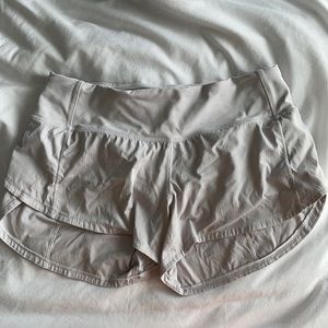 Lululemon Speed Up Short 0 White